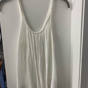 White tank top